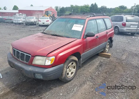 2001 Subaru Forester L из США, поврежденный, VIN JF1SF635X1H736146
